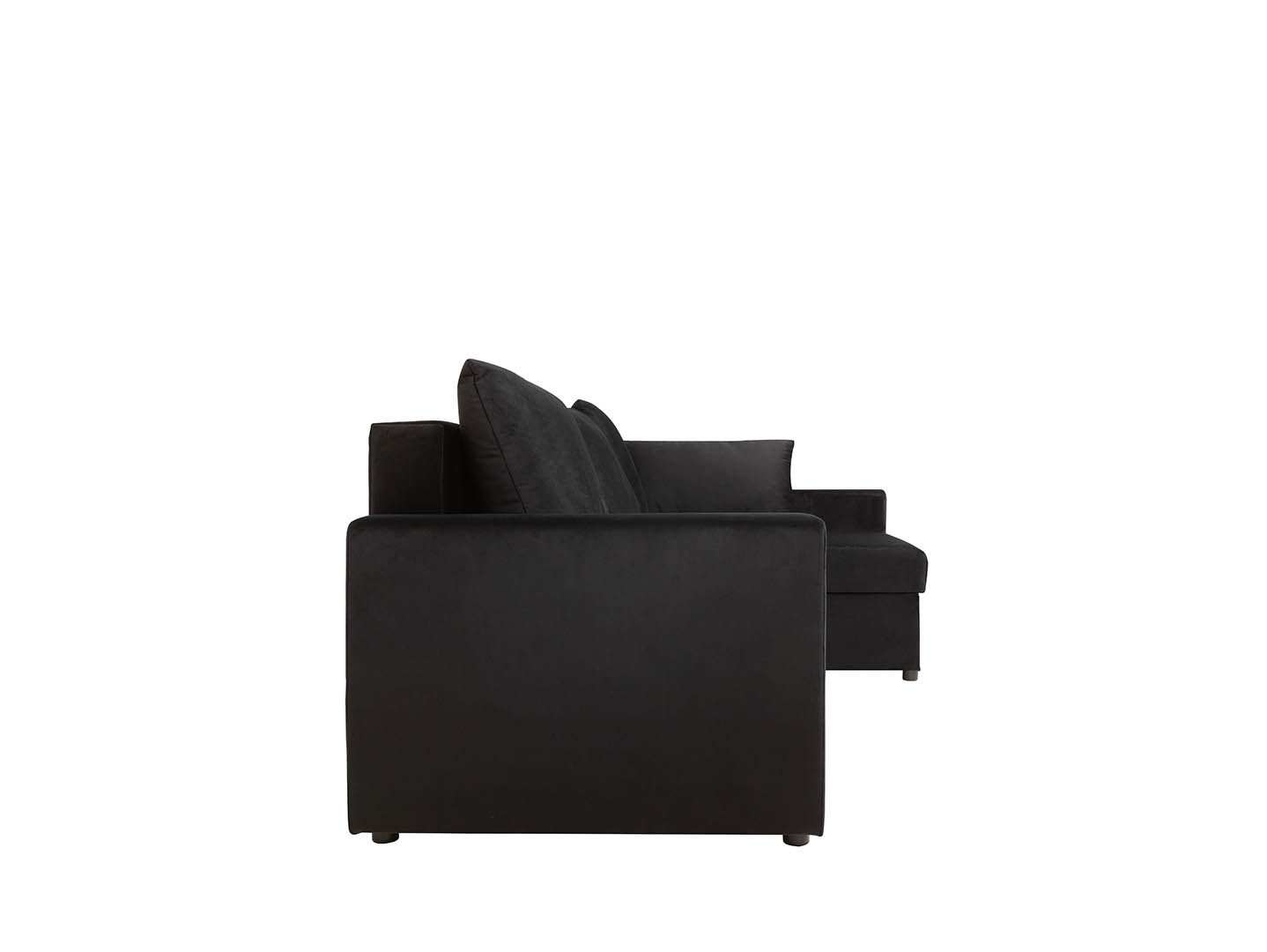 BRW - Narożnik Przemek IV - tk. Rain 30 Black Narożnik Przemek IV