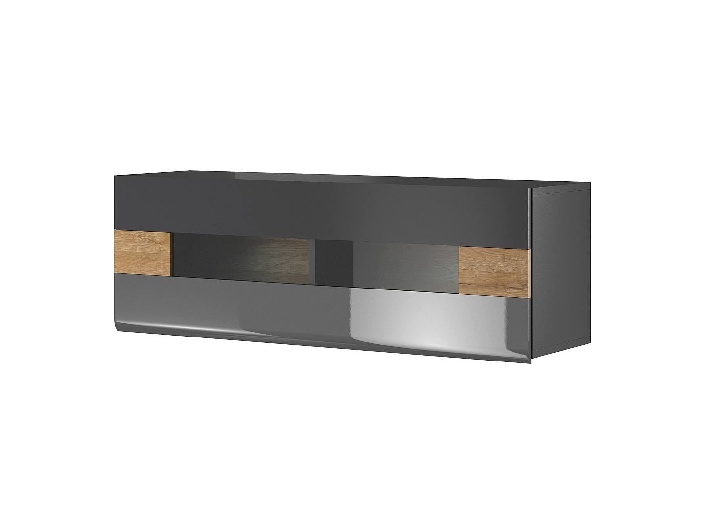 Witryna wisząca pozioma Toledo 08 Antracyt