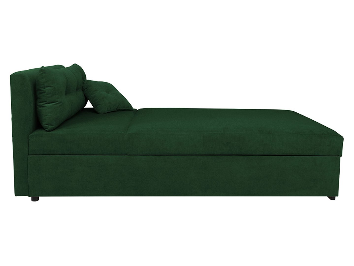 Tapczan Rico - Tkanina Kronos 14 Green Tapczan Rico