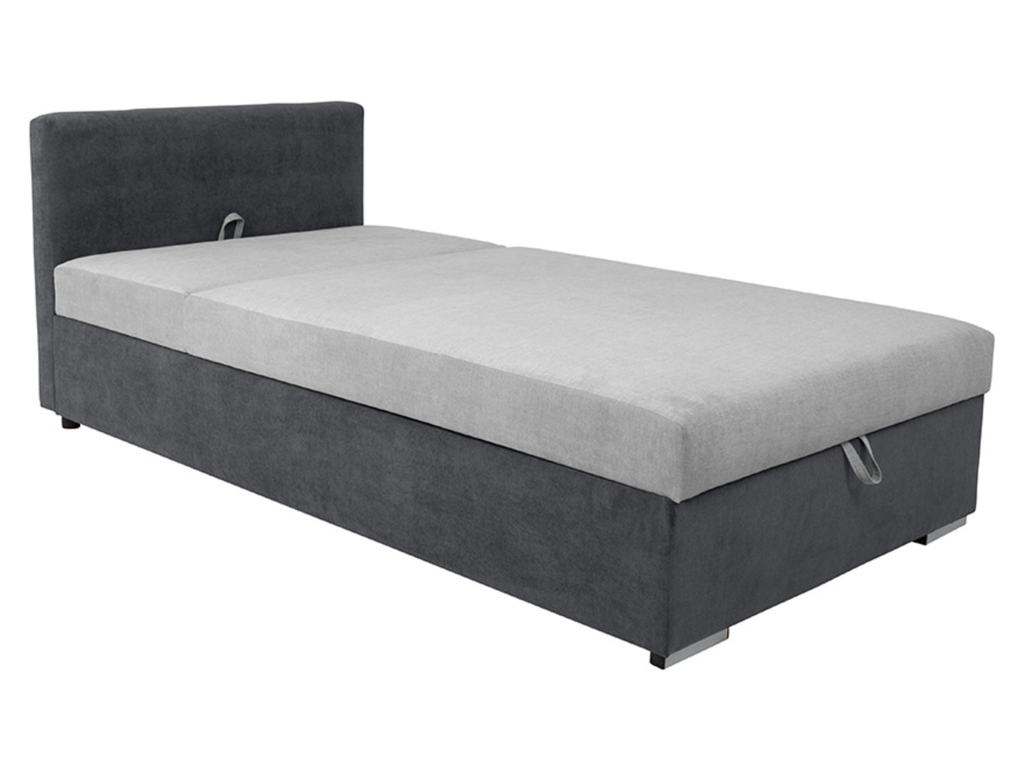 Tapczan Rico - Tkanina Matrix 17 Grey / Matrix 15 Silver Tapczan Rico