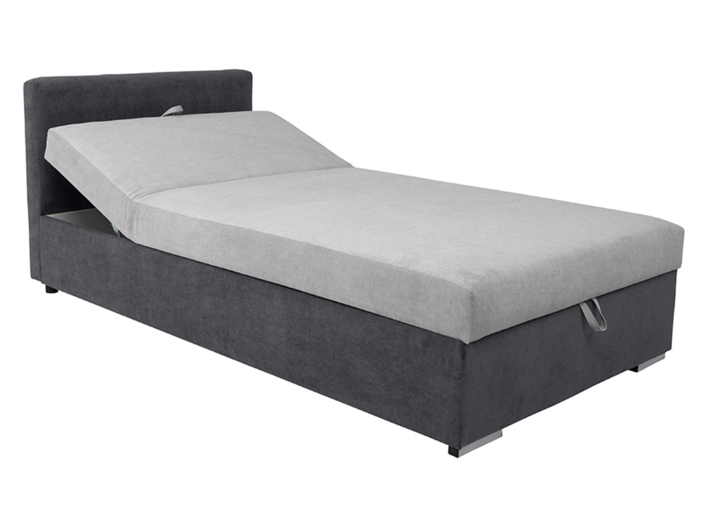 Tapczan Rico - Tkanina Matrix 17 Grey / Matrix 15 Silver Tapczan Rico