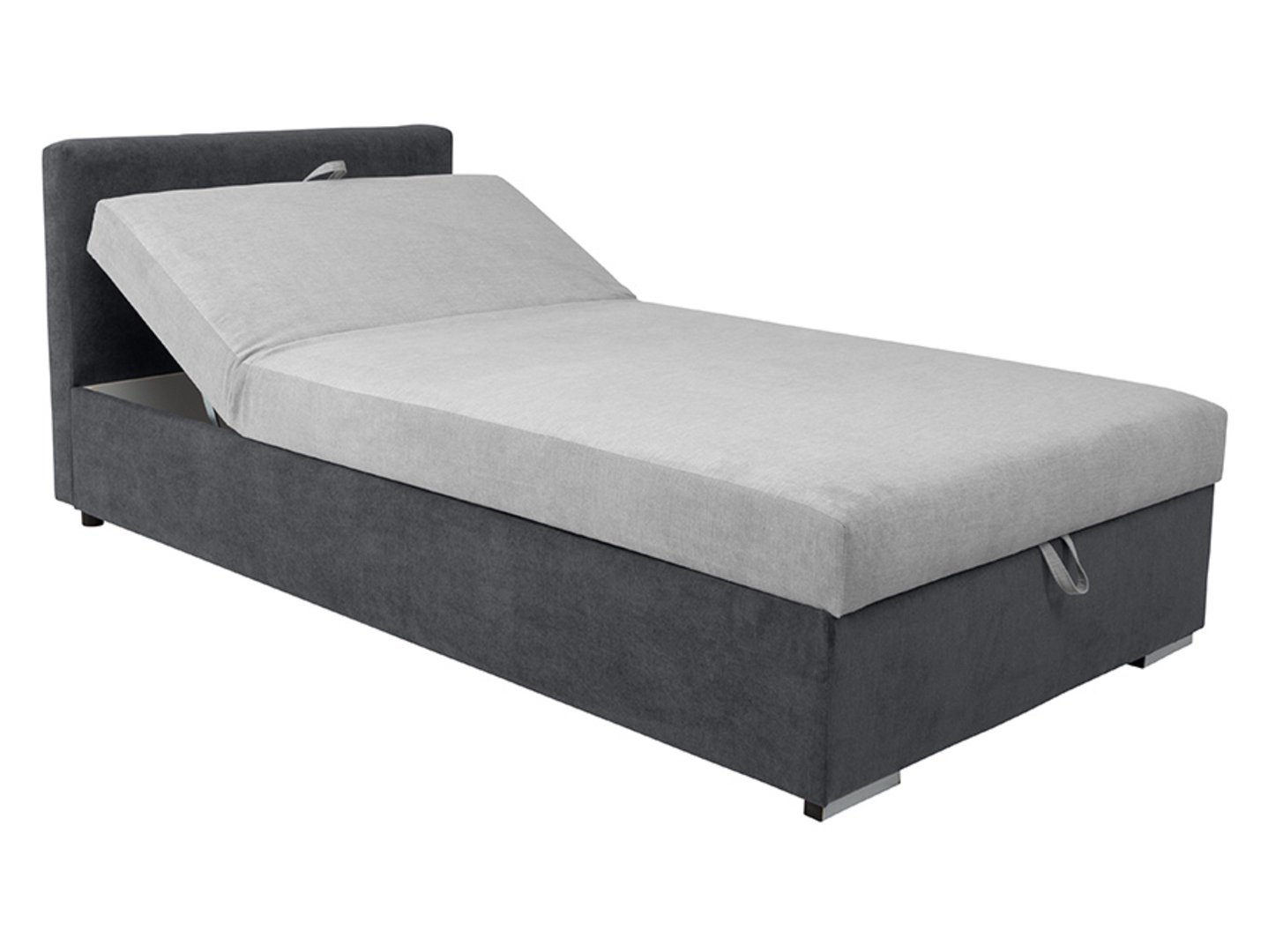 Tapczan Rico - Tkanina Matrix 17 Grey / Matrix 15 Silver Tapczan Rico