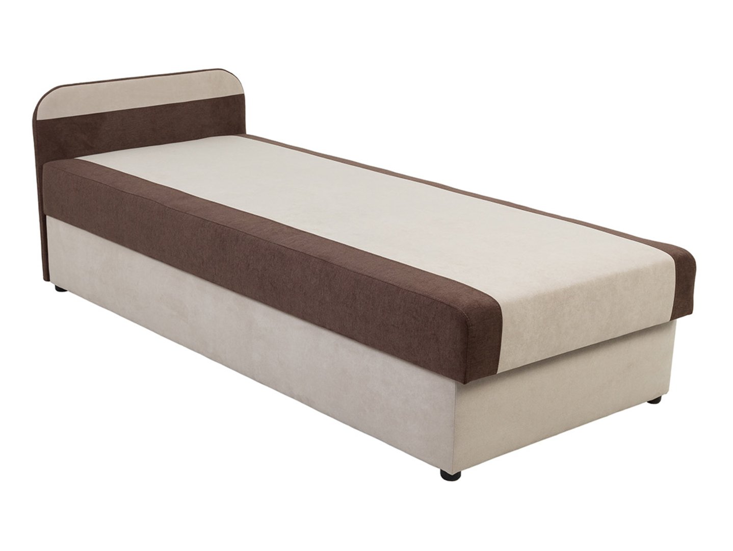 BRW - Tapczan Enero - tkanina Soro 21 Beige / Soro 28 brown Tapczan Enero