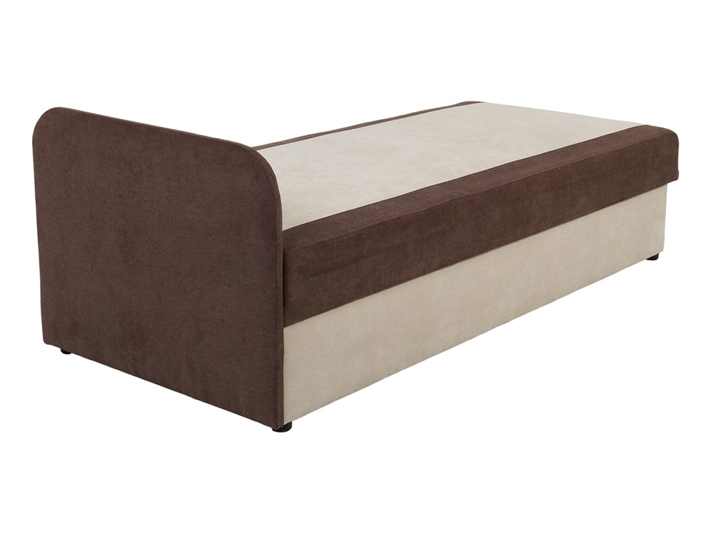 BRW - Tapczan Enero - tkanina Soro 21 Beige / Soro 28 brown Tapczan Enero