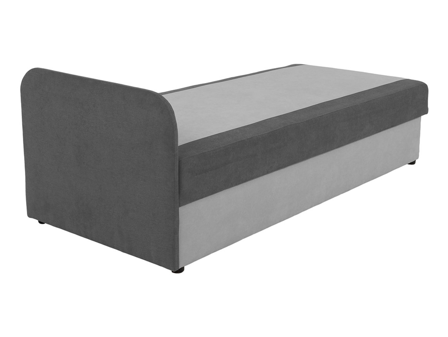 BRW - Tapczan Enero - tk. Soro 90 grey / Soro 97 grey Tapczan Enero