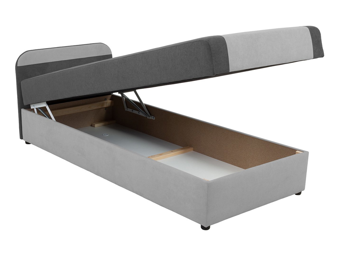 BRW - Tapczan Enero - tk. Soro 90 grey / Soro 97 grey Tapczan Enero