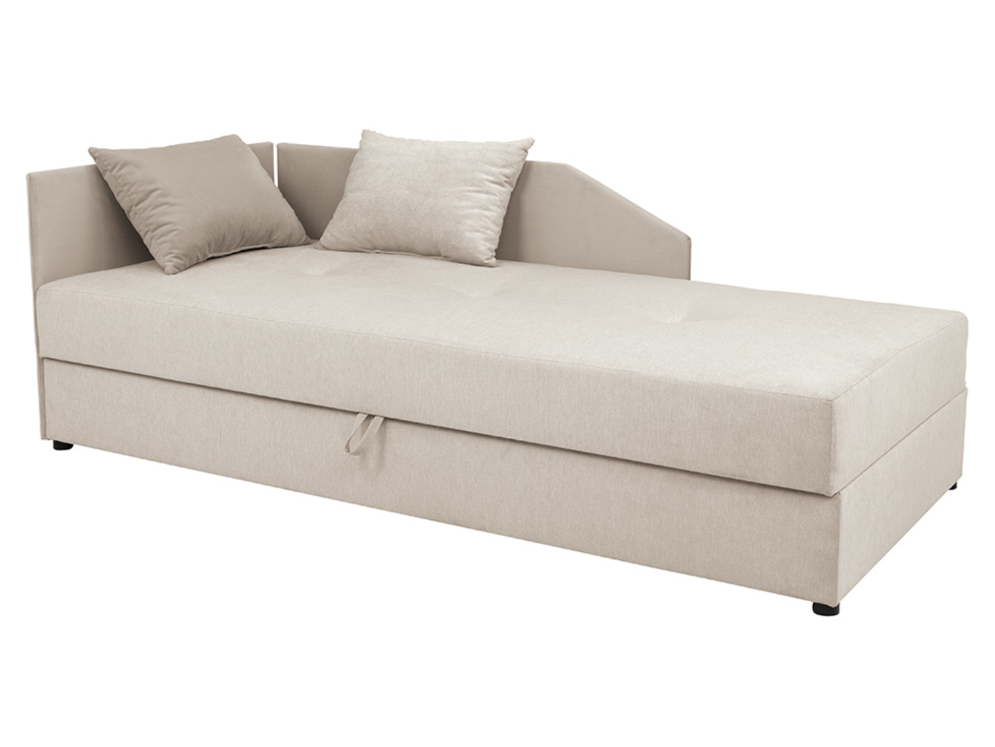 BRW - Tapczan Kelo - tkanina matrix 2 beige / jasmine 24 beige Tapczan Kelo