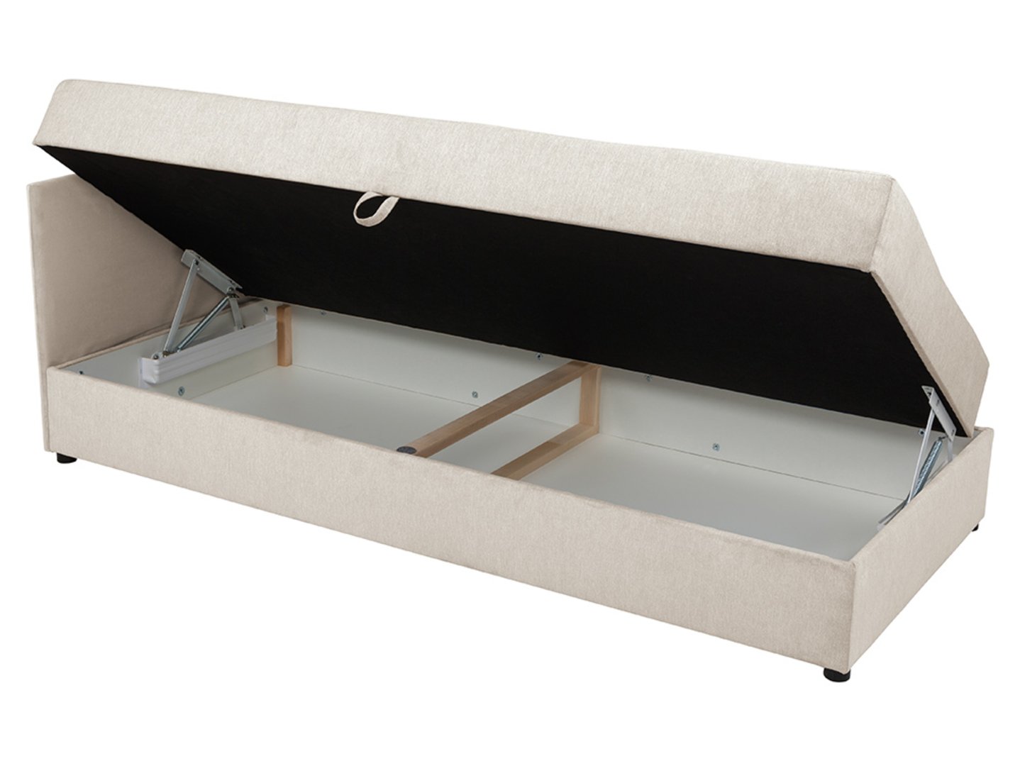 BRW - Tapczan Kelo - tkanina matrix 2 beige / jasmine 24 beige Tapczan Kelo