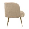 BRW - Fotel Cloe - Tkanina Eureka beige Fotel Cloe