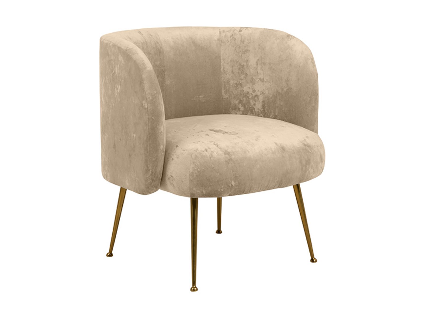 BRW - Fotel Cloe - Tkanina Eureka beige Fotel Cloe