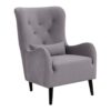 BRW Fotel Tais - Tkanina Trinity 33 grey Fotel Tais