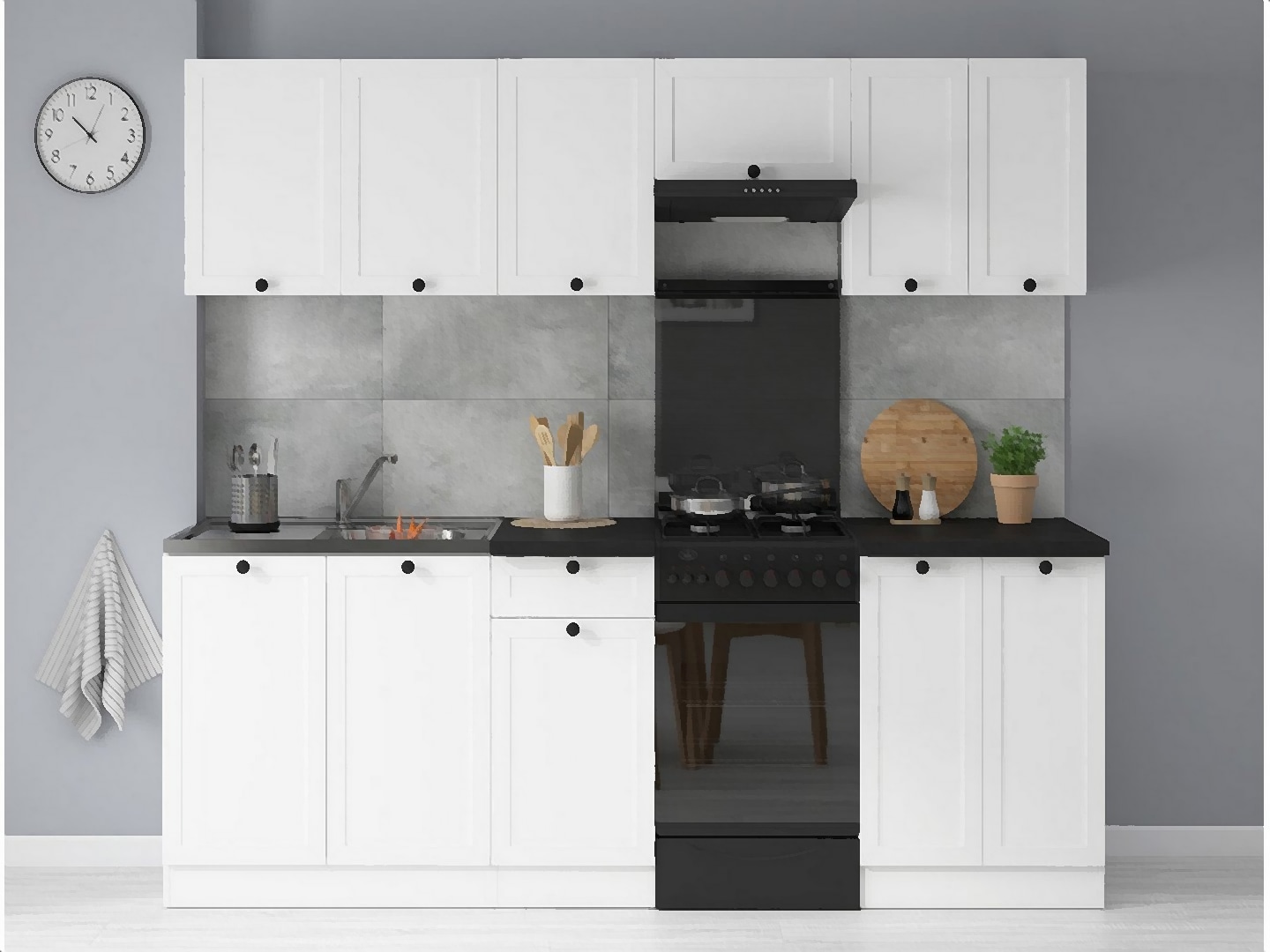 Kuchnia Junona Line 230cm z blatem
