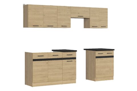 Brw Junona Line 240 Cm Z Blatem Dab Bernstein