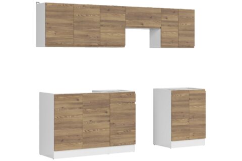 Brw Kuchnia Junona Line 240 Cm Modrzew Sibiu