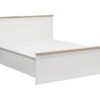 BRW - Łóżko Loksa A - 180x200 - sosna andersen biala - (1) Łóżko Loksa A 180