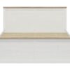 BRW - Łóżko Loksa A - 180x200 - sosna andersen biala - (2) Łóżko Loksa A 180