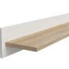 BRW - Półka Loksa - 143cm - sosna andersen biała - dab grandson - (3) Półka Loksa